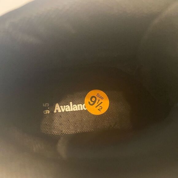 AVALANCHE‎ Men’s Low Hiker Boots Lace Up Black Size 9.5 New No Box - Picture 10 of 11